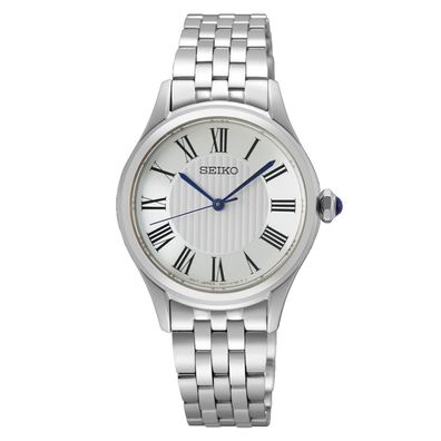 Seiko Damenuhr Klassik SUR609P1 Edelstahl, Quarz