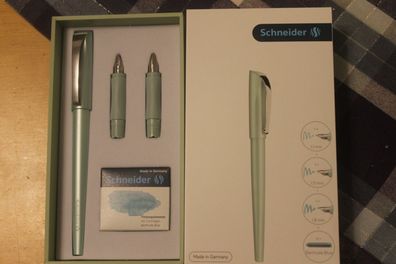 Füller Kalligraphie; Calligraphie Füllhalter Callissima mint, Geschenkset