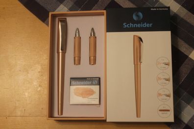 Füller Kalligraphie; Calligraphie Füllhalter Callissima apricot, Geschenkset