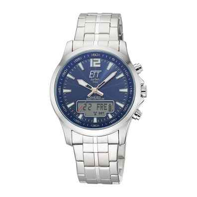 ETT EcoTechTime Funk-Solar World Time Professional EGA-11716-31M Herrenuhr