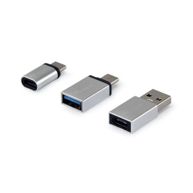Equip Adapter USB-C -> 1xMicroUSB+1xUSB-A,1xUSB-A->USB-C si