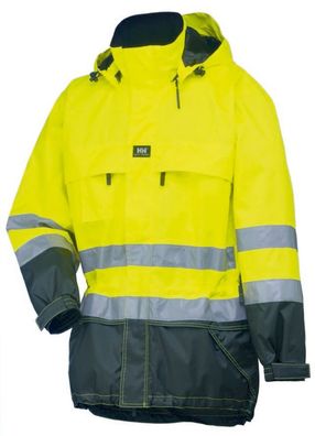 Helly Hansen Jacke 71374 Potsdam Jacket 369 EN471 Yellow/Charcoal