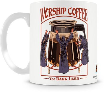Steven Rhodes Kaffebecher Worship Coffee Coffee Mug