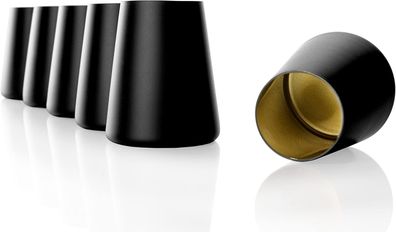 Neuerts Vorteilset: 2 x Stölzle Lausitz 6x POWER Weissweinbecher schwarz-gold 159