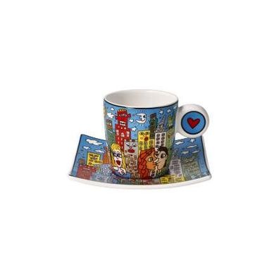 Goebel James Rizzi Summer in the City (Espressotasse,