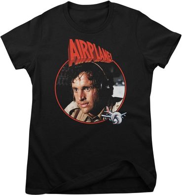 Airplane! Damen T-Shirt Ted Striker Girly Tee PM-5-AIRPL005