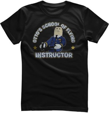 Airplane! Otto's School Of Flying T-Shirt PM-1-AIRPL004