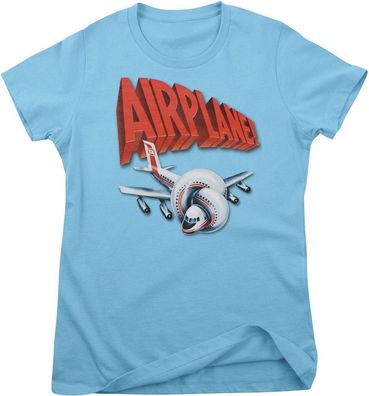Airplane! Damen T-Shirt Logo Girly Tee PM-5-AIRPL001