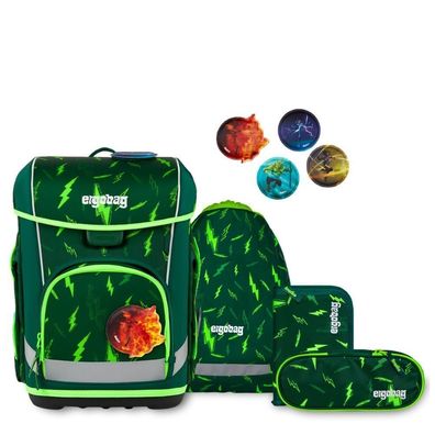 ergobag Cubo light Schulrucksack Bärtastisch, Bärtastisch, Jungen