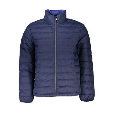 La Martina Blue Polyamide Men Jacket
