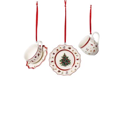 Villeroy & Boch Toy's Delight Decoration Ornamente Geschirrset 3tlg. Premium Porce