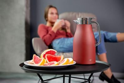 alfi Skyline Isolierkanne – Vorteilsset mit Reinigungsbürste CLEAN FIX 30 cm