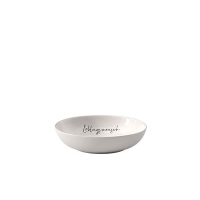 Statement Schale flach Lieblingsmensch 187 mm, 370 ml | Villeroy & Boch | Art.-Nr