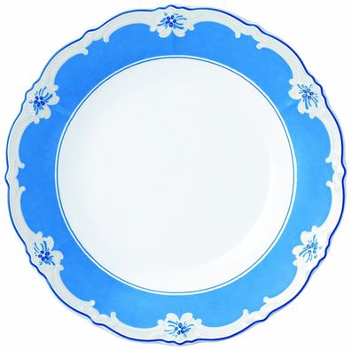 Hutschenreuther Speiseteller 25 cm Fahne Baronesse Estelle Blue 02033-721226-10025