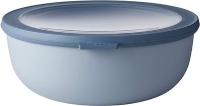 Mepal 2 Stück multischüssel cirqula rund 2250 ml - nordic blue 106216015700