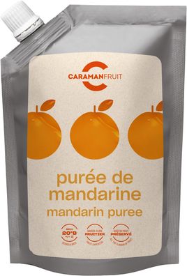 Caramanfruit Mandarinen-Püree 2x 1kg Frucht-Püree aus panischen Zitrusfrüchten