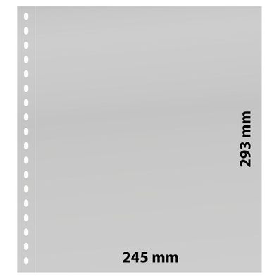 10 Lindner Omnia Einsteckblätter weiss mit 1 Tasche siehe Beschreibung