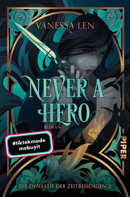 Never a Hero | Roman Fantastischer Zeitreise-Roman | Vanessa Len | Taschenbuch