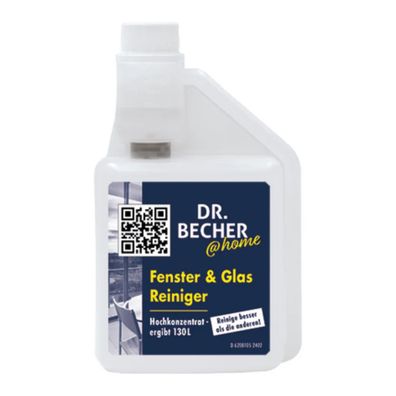 Dr. Becher @home Fenster & Glas Reiniger 500 ml streifenfreier Glasreiniger