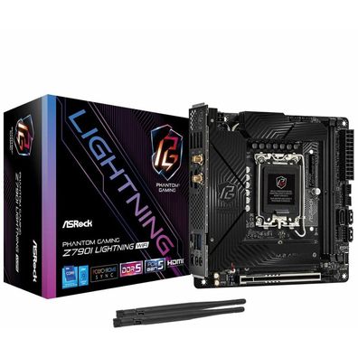 ASRock Z790I Lightning WiFi, 1700 mATX HDMI/DP, DDR5 retail