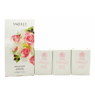 Yardley English Rose Seife 3x 100g