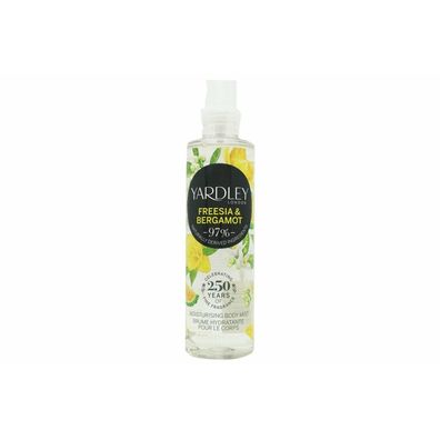 Yardley Freesia and Bergamot Körperspray 200ml