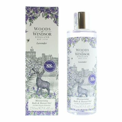 Woods Of Windsor Lavendel Duschgel 248ml für Frauen