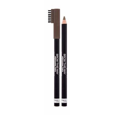 Rimmel London Brow This Way Professional Pencil 006-Brunette