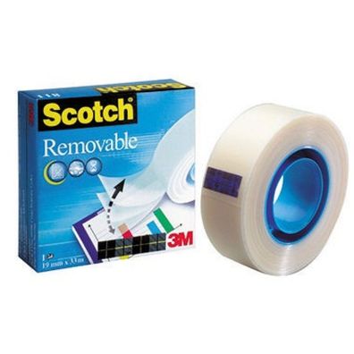 Klebeband Scotch 19mm x 33m Matt & Ablösba M8111933