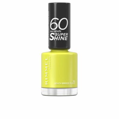Rimmel London 60 Seconds Super Shine 155-Beach Breeze Please 8ml