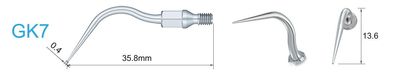 GK7 Ultraschallspitze passend für KaVo Sonicflex