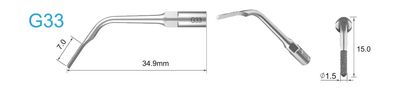G33 Ultraschallspitze passend für EMS