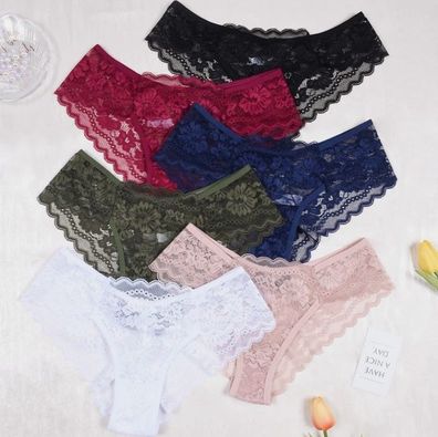 1 Stück Frauen Spitze Tanga Sexy Frauen Mit Transparenten Höschen