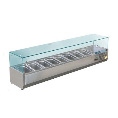 Polar Serie G Aufsatzkühlvitrine für 8X Gn13