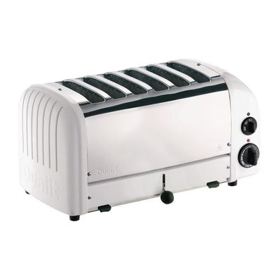 Dualit Toaster 60146 Weiß 6 Schlitze