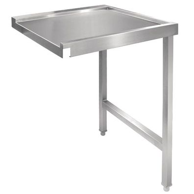 Vogue Tisch für Haubenspülmaschine Rechts 60Cm