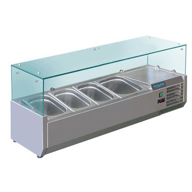 Polar Serie G Aufsatzkühlvitrine für 3X Gn13 1X Gn12