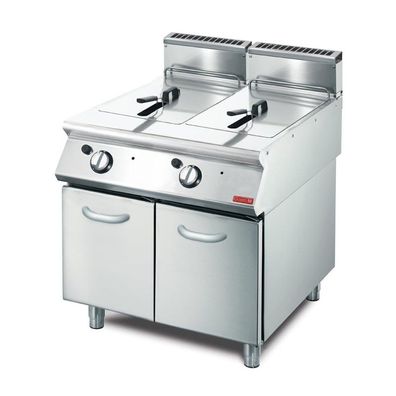 Gastronomie Gastro M Gasfritteuse 7080Frg 2 X 13L