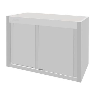 Vogue Hängeschrank 900x650x400mm mit Schiebetüren aus Edelstahl