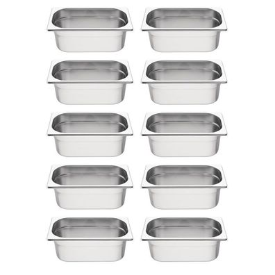 Vogue Gn-Behälter Set 10X Gn14 100mm (10 Stück)