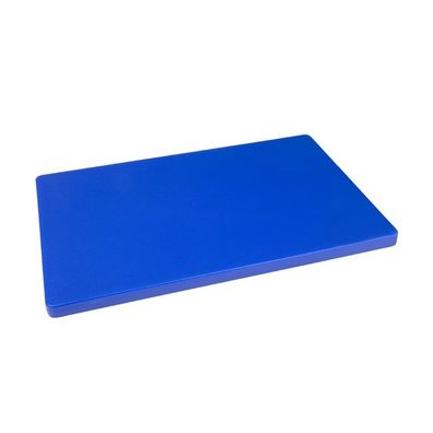 Hygiplas Schneidebrett 450x20x300mm extra dick in blau für rohen Fisch