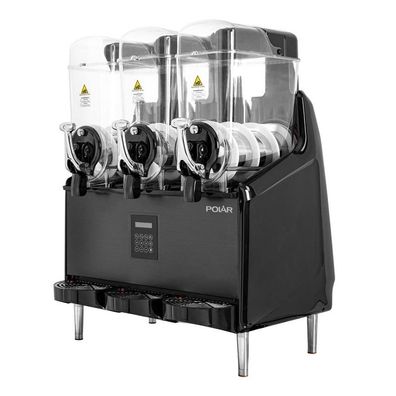 Polar Slushmaschine für 3 Sorten – 36L LED & digitale Eismaschine