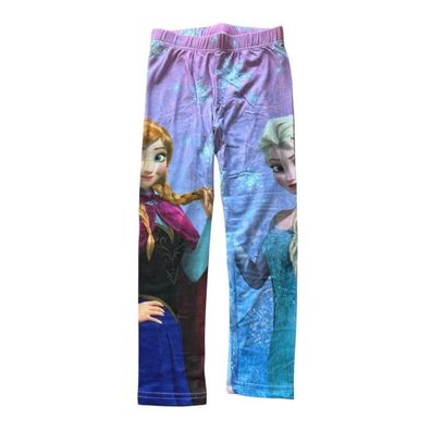 Frozen Leggins für Mädchen | "Elsa & Anna" | mehrfarbig | Größen 3-8