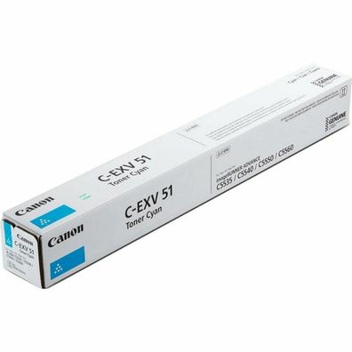 Canon Toner C-EXV CEXV 51 Cyan (0482C002)