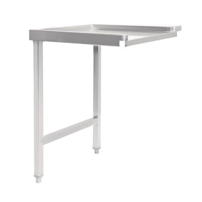 Vogue Tisch für Haubenspülmaschine Links 60Cm
