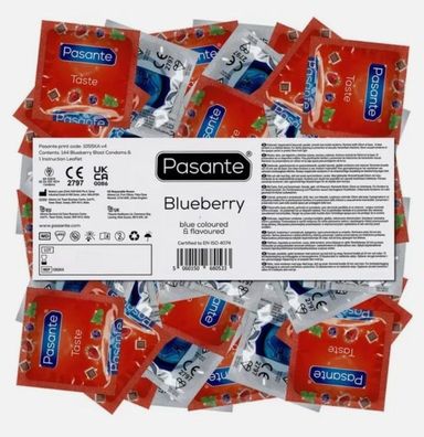 Kondome Passante -Aroma mit Blaubeere Versuchung 6 STÜCK