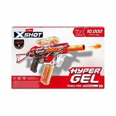 X-Shot Hyper Gel Trace Fire Blaster Mit Gel-Kugeln - En71