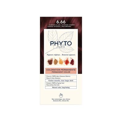 Phytocolor #6 .66-Intensives helles Kirschbraun 4 u