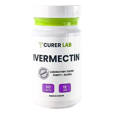 Ivermectin 12 mg | >99,90% Pur | en laboratoire | 50 unités