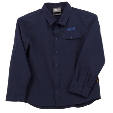 Jack Wolfskin Treasure Hunter Kinder langarm Shirt Hemd Funktionsshirt